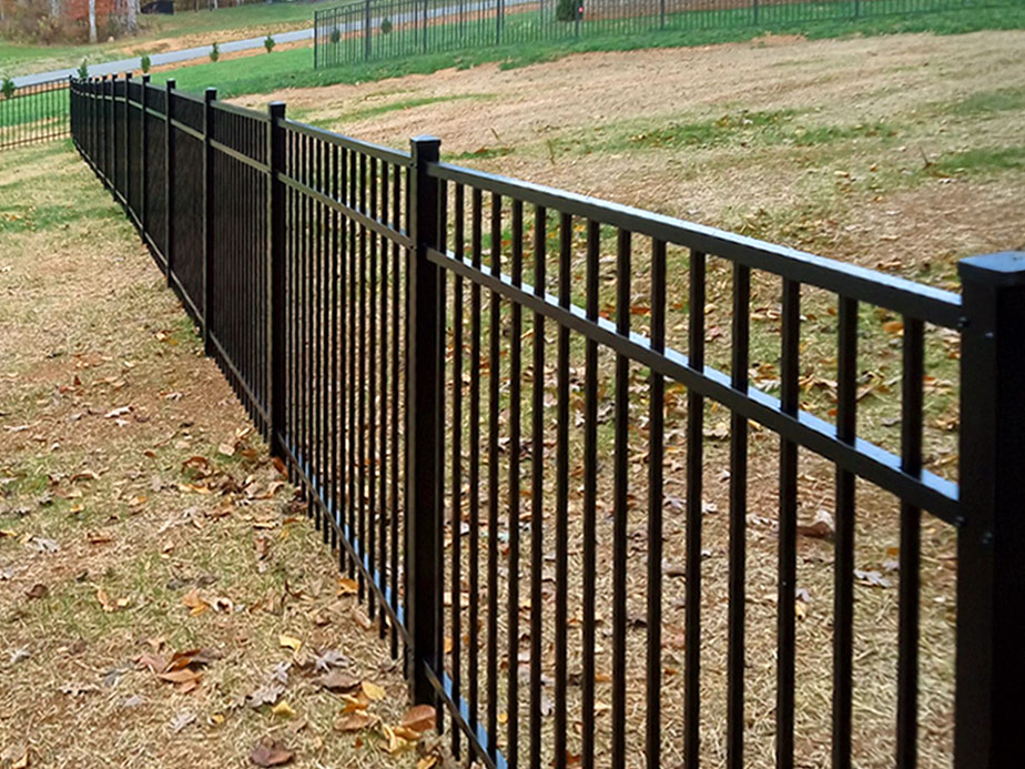 Aluminum fences in North Carolina and South Carolina