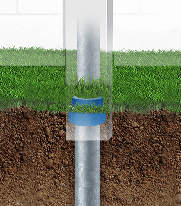 I Drive Vinyl fence post in North Carolina and South Carolina