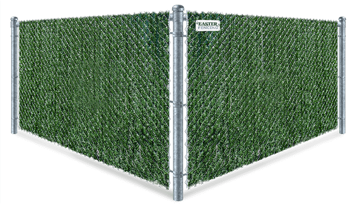 Hedge Semi-Privacy Chain Link fence contractor in North Carolina and South Carolina