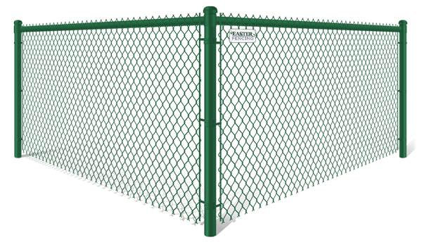 Green Chain Link fence contractor in North Carolina and South Carolina