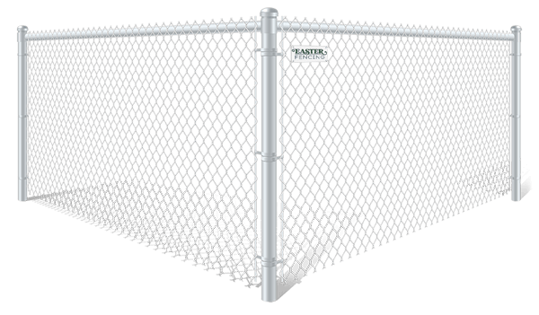 White Plastic Coated Chain Link fence contractor in North Carolina and South Carolina
