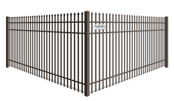 Double Picket Spear Top aluminum fence company in North Carolina and South Carolina