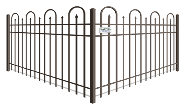 Looped Picket aluminum fence company in North Carolina and South Carolina
