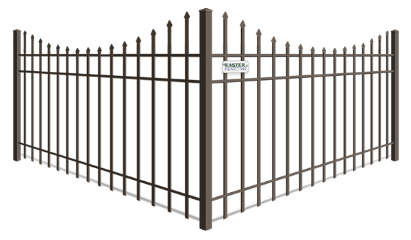 Scalloped Top aluminum fence company in North Carolina and South Carolina