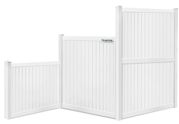 Vinyl fence height options North Carolina and South Carolina