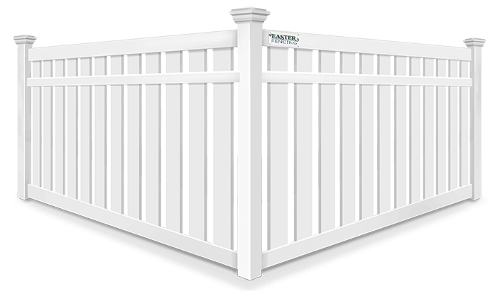 Semi-Privacy vinyl fence contractor in North Carolina and South Carolina