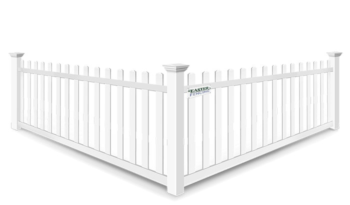 Open Picket vinyl fence contractor in North Carolina and South Carolina