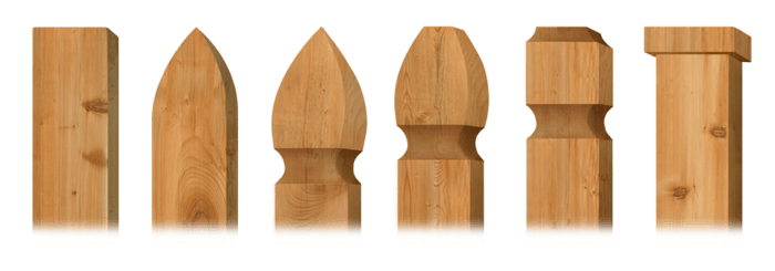 Post Options wood fence North Carolina and South Carolina