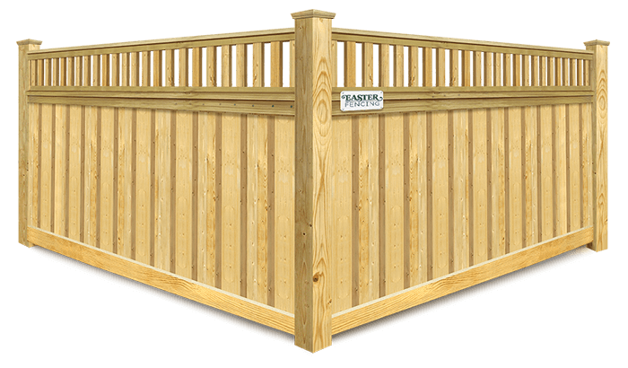 Spindle Top wood fence company in North Carolina and South Carolina