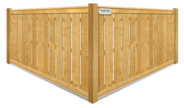 Spaced Picket wood fence company in North Carolina and South Carolina