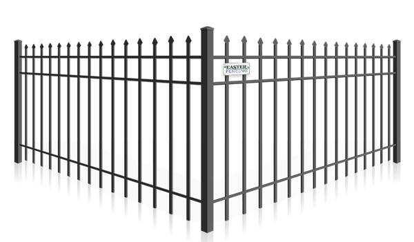 Pressed Point wrought iron fence company in North Carolina and South Carolina