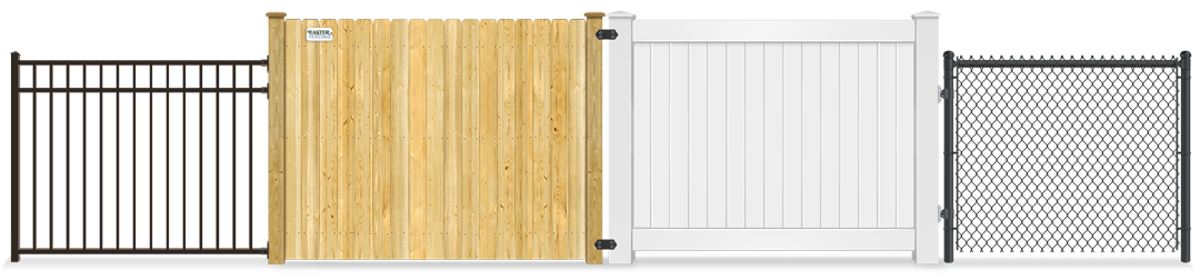 Four panel fence in North Carolina and South Carolina