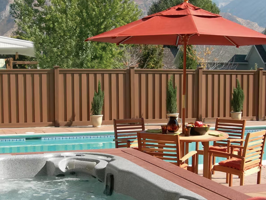 Pool Fence Example in Myrtle Beach