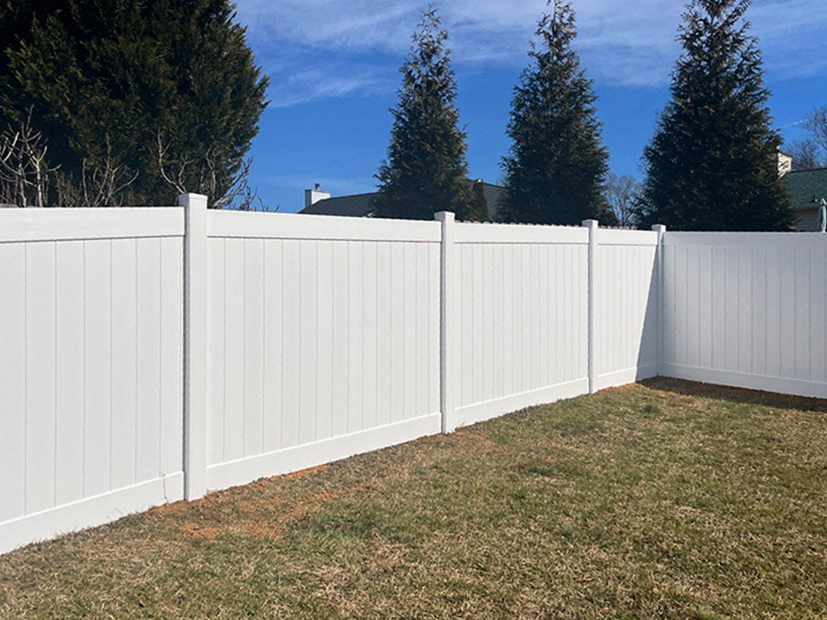 Privacy Fence Example in Myrtle Beach