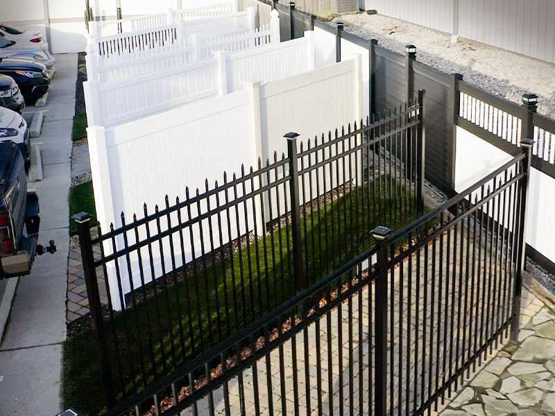 Fence company building in Winston-Salem 